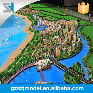 Ho modello treno scala per master planning costruzione di edifici, architettura modello in scala - Product Image 2