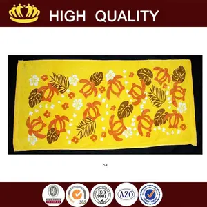 Chine fabrication imprimé chamois serviette de plage avec des prix bas