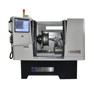 Cnc סגסוגת גלגל תיקון מחרטה מכונת CK6160W