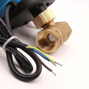 Van điều khiển quạt gió HVAC, van bi điện cho hệ thống HVAC, van điều khiển lưu lượng FCU 220V 24V DN15 DN20 DN25 DN32 - Product Image 3