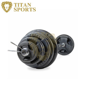Tri-grip Black <strong>Rubber</strong> <strong>Weight</strong> <strong>Plates</strong> - Product Image 6