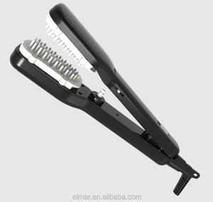 Brosse lissante <span class=keywords><strong>à</strong></span> vapeur avec fer <span class=keywords><strong>à</strong></span> vapeur, <span class=keywords><strong>défroisseur</strong></span> de vêtements, idéal pour les voyages ou l'utilisation <span class=keywords><strong>à</strong></span> l'hôtel - Product Image 1