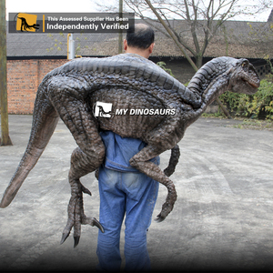 Mes Dinosaures J24-1 Latex Dinosaure <span class=keywords><strong>Marionnette</strong></span> Raptor - Product Image 4