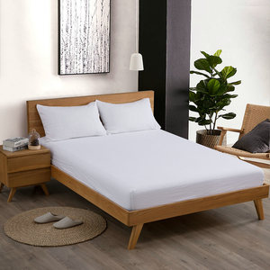 Bán buôn lanh lanh khách sạn Khăn trải giường bộ đồ giường đặt gối trường hợp được trang bị tấm - Product Image 6