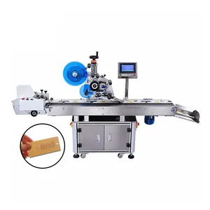 automatic RFID sticker garment paper tag flat card labeler machine with after sales service