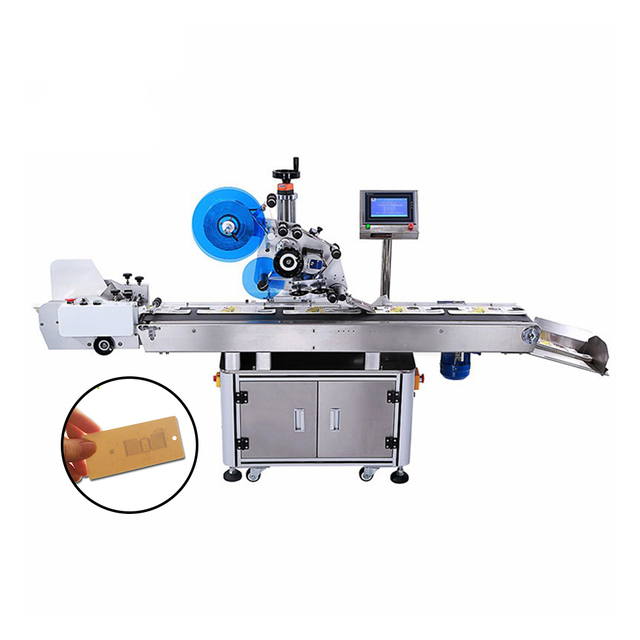 Automatic RFID Sticker Garment Paper Tag Flat Card Labeler Machine with After Sales Service