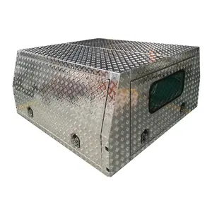 jack off aluminum canopy ute toolbox with window for truck pickup