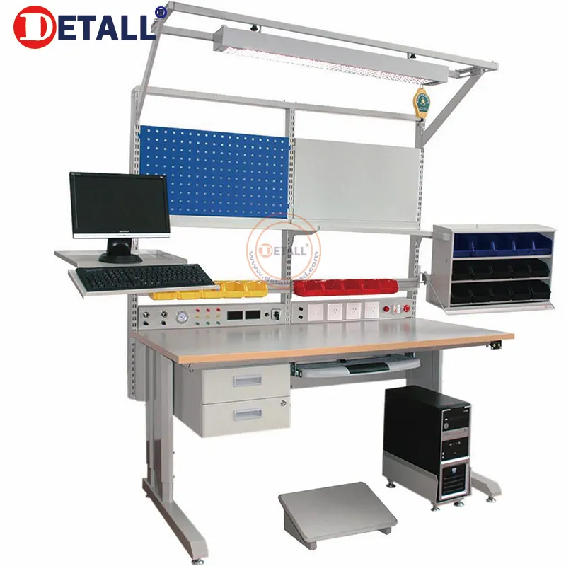 Detall- Esd Computer Repair Workbench For Lab