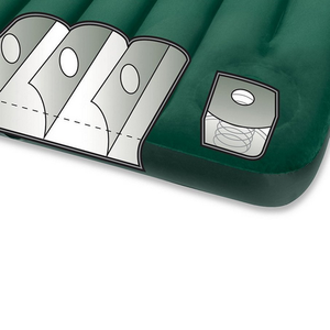 Colchón <span class=keywords><strong>inflable</strong></span> para acampada, colchón de aire con bomba de pie, 66928 - Product Image 5