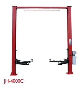 Standard 차 lift 유압 두 post 와 JUNHV JH-4000C 와 CE certification 대 한 차 리프팅