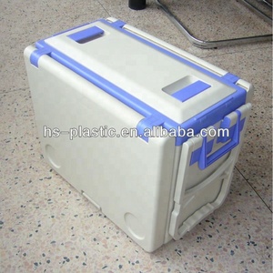 Glacière en plastique HS, <span class=keywords><strong>table</strong></span> pliable avec roulettes, glacière de 32 L pour le camping, maintien au frais des articles, ensemble <span class=keywords><strong>table</strong></span>-glacière, glacière alimentaire - Product Image 5