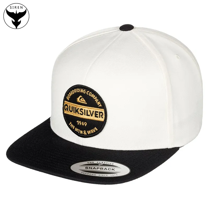 قوانغتشو قبعة الصانع الجملة شعار مخصصة المطرزة خمر Snapback