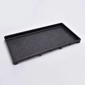 High quality plastic pp material 1020 hard rice seeding tray rice paddy seed nursery sowing