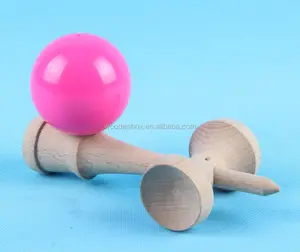 컵 & 공 Kendama 일본 나무 교육 기술 트릭 포켓 장난감 전통 게임