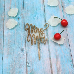 Décoration <span class=keywords><strong>de</strong></span> gâteau pour <span class=keywords><strong>anniversaire</strong></span> <span class=keywords><strong>de</strong></span> <span class=keywords><strong>mariage</strong></span> doré scintillant, 50 ans - Product Image 4