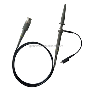 Global tone P6100 2 buah <span class=keywords><strong>Probe</strong></span> osiloskop <span class=keywords><strong>100MHz</strong></span> 120cm kabel Analog & tampilan Digital 600V rentang pengukuran - Product Image 5
