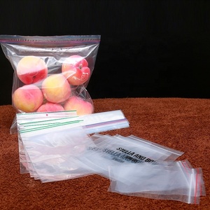 Zip Top Resealable Clear Poly Plastic Storage Bags Reclosable, Ziplock, Zipper Lock Seal Travel Baggies