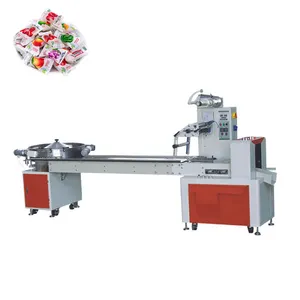 Tentoo hot sale flow pillow peanut candy taffy toffee packing machine