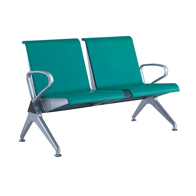 Precio de fábrica, buen precio, silla de espera de hospital de metal utilizada en el aeropuerto y área adicional