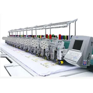 Machine de broderie par ordinateur, 20 têtes, pour broder des paillettes, Top quality, vente en gros, 2020