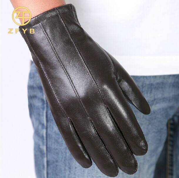Warm Driving Gloves Stylish Functional Leather Gloves