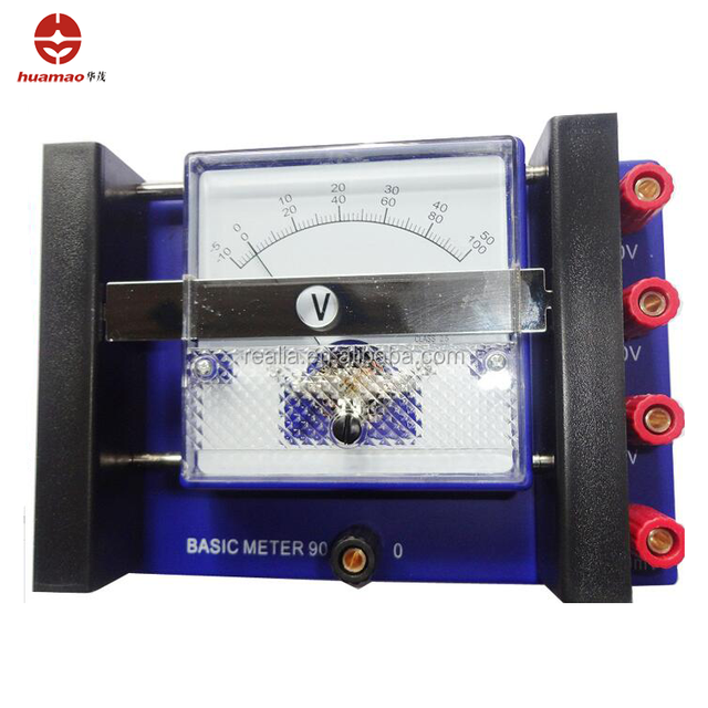 School Educational Electrical Analog Basic Meter Dual Use for Volt and Current Meter