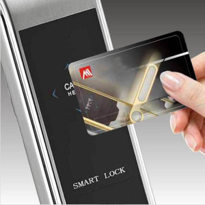 Manijas de puerta oculto magnética cerradura eléctrica cerradura del <span class=keywords><strong>hotel</strong></span> tarjeta RFID - Product Image 5