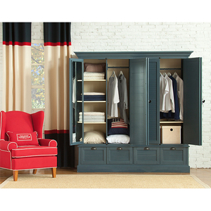 Muebles de diseño moderno dormitorio simple <span class=keywords><strong>armario</strong></span> de almacenamiento estantes - Product Image 3
