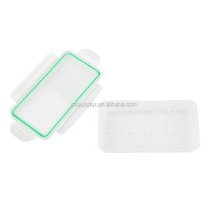 Boîte de rangement transparente pour piles, boîte étanche support de piles 18650 Transparent - Product Image 2