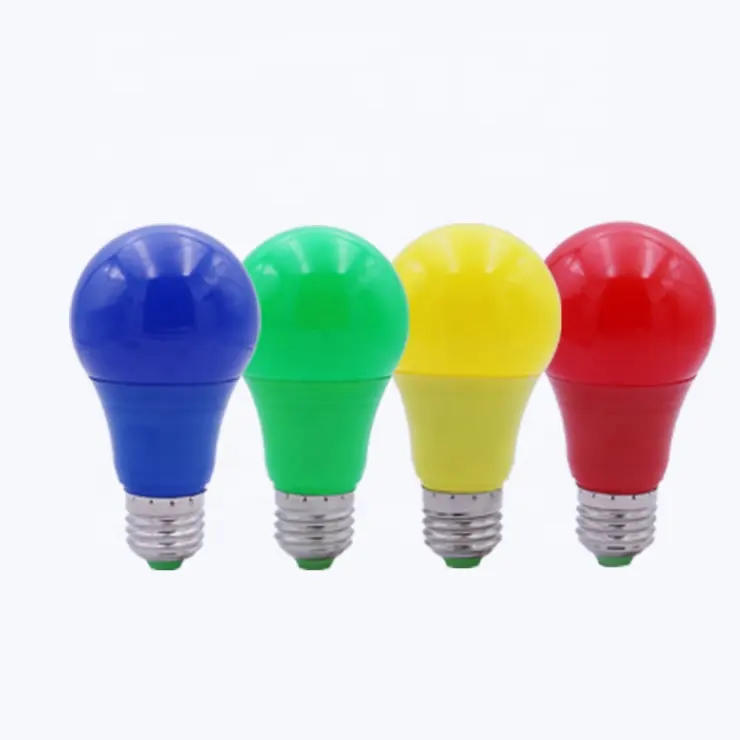 High quality 220v 12v 5w e27 led light bulb color