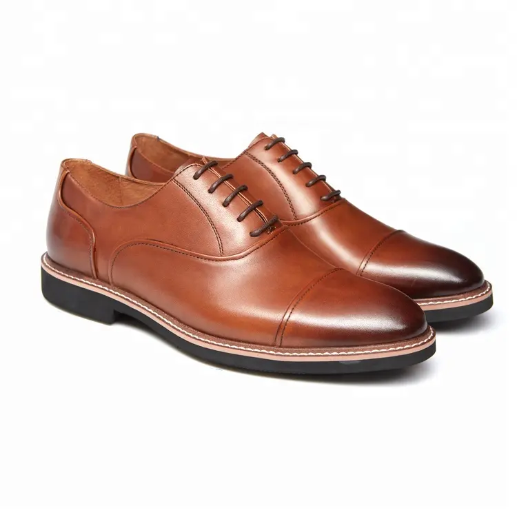 OEM wholesale oxford casual comfortable classical leather men shoes