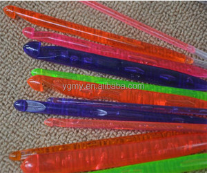 Juego de Agujas de Tejer de Plástico para Crochet Afgano y <span class=keywords><strong>Tunecino</strong></span> - Product Image 2
