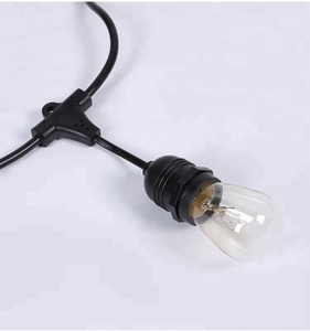 Cable de goma E27, tira de bombillas LED, decoración de fiesta, boda, Navidad, iluminación led - Product Image 6