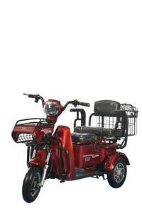 QSD vélo électrique à 3 roues <span class=keywords><strong>rouge</strong></span> et noir, motocyclette à deux passagers, <span class=keywords><strong>Tricycle</strong></span> de transport à trois roues à vendre - Product Image 6