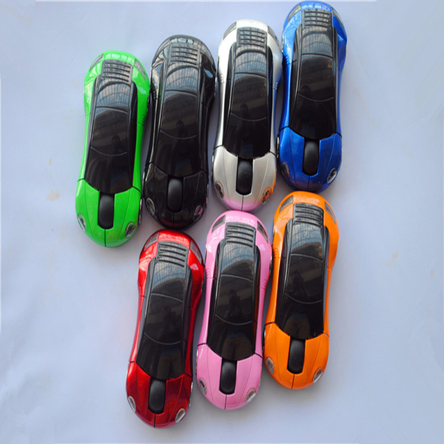 Wireless Mouse Fashion Super Car Shaped Mouse 2.4Ghz Optical Mouse for Pc Laptop
