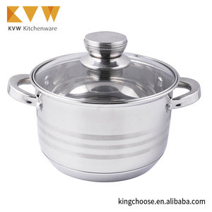 12 pièces batterie de cuisine en acier inoxydable casseroles et casseroles - Product Image 4