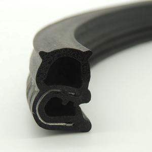 شريط مطاطي للأبواب بالجملة من المصنع، شريط عازل أفقي، شريط مانع للتسرب للسيارات، شريط مطاطي <span class=keywords><strong>EPDM</strong></span> مبثوق - Product Image 3