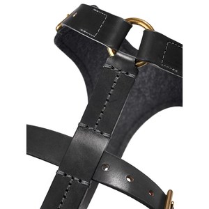 Wholesale OEM Manufacture Vegan <strong>Leather</strong> <strong>Dog</strong> Training Vest <strong>Dog</strong> Backpack <strong>Harness</strong> - Product Image 4