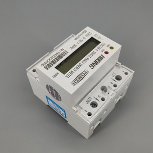 30(100) un 230V 50HZ Max 100A monofase Din Rail KWH Watt ora Din-rail Energy Meter LCD - Product Image 6