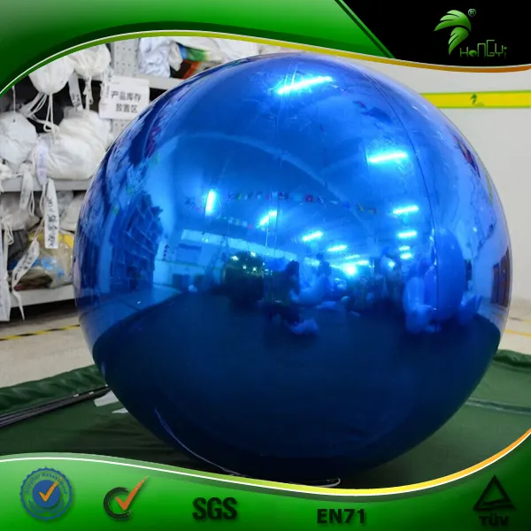 PVC Inflatable Mirror Ball Sphere/ Disco Ball Mirror For Sale