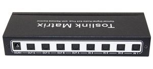 <span class=keywords><strong>Matriz</strong></span> de Conmutación de Audio Digital Óptica Toslink 4x4 - Product Image 3