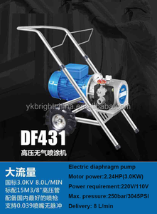 बिजली वायुहीन रंग स्प्रेयर पेंट के लिए DF431 और पोटीन - Product Image 2