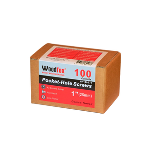 Vis de tournevis carré à perçage automatique, 300 pièces, vis à filetage rugueux plaqué zinc, vis à trous - Product Image 4