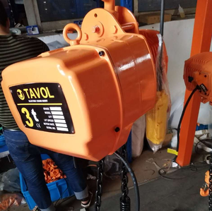 Paranco elettrico a catena da 5 tonnellate utilizzato su carroponte monotrave - Product Image 5