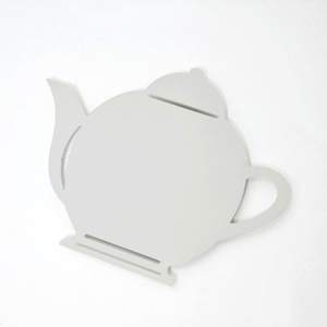 Design habile joli sous-plat en forme d'os de poisson blanc - Product Image 5