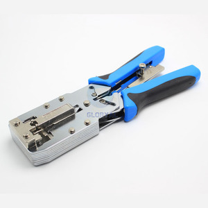 Hoge kwaliteit Cat 6 RJ45 RJ11 AMP modulaire hand krimptang - Product Image 2