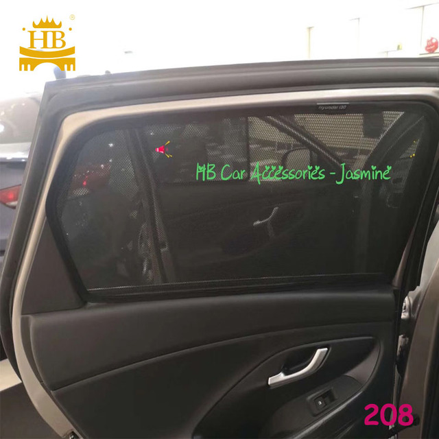 100% Fit Foldable  Car Window Magnetic Sunshade for HYUNDAI I30