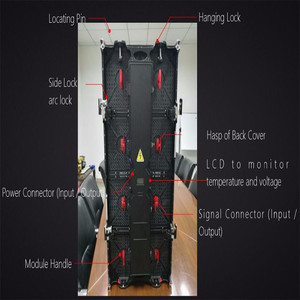 Panneau d'affichage de remplacement pour écran de télévision LCD en aluminium moulé sous pression, module mural vidéo intérieur en couleur - Product Image 2
