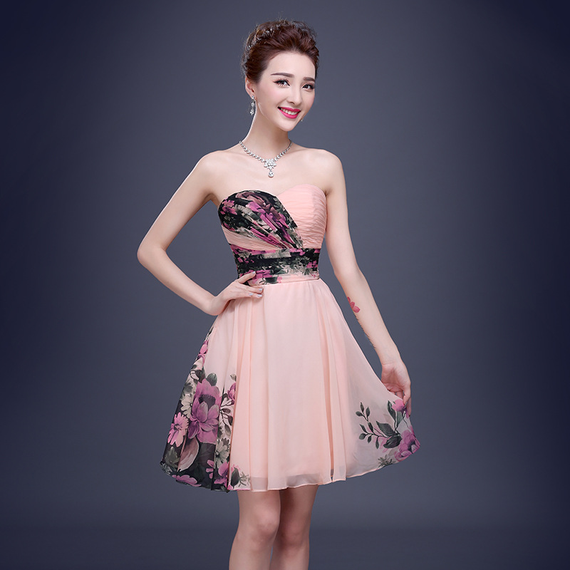 white christmas dresses Short Sleeveless A-Line Dress by Poly USA 7290 L / Silver main image 0