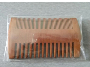 Venta al por mayor del <span class=keywords><strong>bigote</strong></span> de encargo del pelo de barba madera peine - Product Image 5